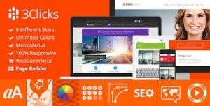 3Clicks | Responsive Multi-Purpose WordPress Theme 3.14