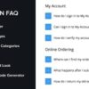 Accordion FAQ WordPress Plugin 1.4.1