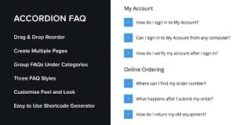Accordion FAQ WordPress Plugin 1.4.1