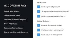 Accordion FAQ WordPress Plugin 1.4.1