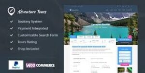 Adventure Tours - WordPress Tour/Travel Theme 5.2.0