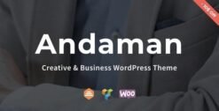 Andaman - Creative & Business WordPress Theme 1.1.1