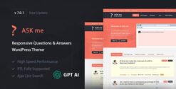 Ask Me - Responsive Questions & Answers WordPress 7.0.1