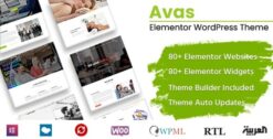 Avas - Elementor MultiPurpose WordPress Theme 6.8.4.20