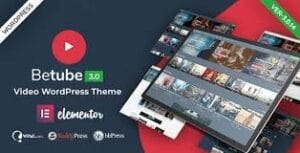 BeTube - Video WordPress Theme 3.0.10