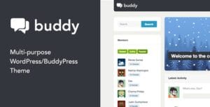 Buddy: Simple WordPress & BuddyPress Theme 2.23.1