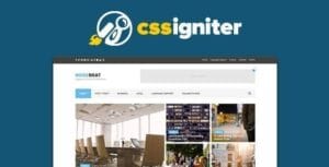 CSS Igniter Noozbeat WordPress Theme 1.3.2
