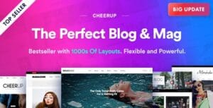 CheerUp - Food, Blog & Magazine for WordPress 8.1.0