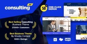 Consulting - Business, Finance WordPress Theme 6.6.3
