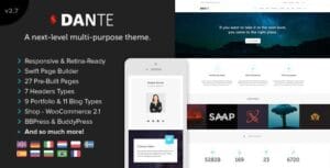 Dante – Responsive Multi-Purpose WordPress Theme 3.5.25