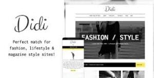 Didi - Fashion Blog WordPress Theme 1.1.9