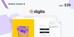 Digits : WordPress Mobile Phone Number OTP Signup and Login Form 8.6.3.3
