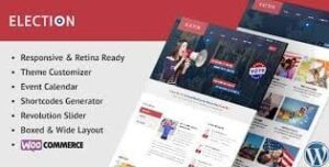Election - Political WordPress Theme 1.23