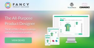 Fancy Product Designer | WooCommerce WordPress 6.4.1