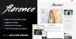 Florence – A Responsive WordPress Blog Theme 1.4.1