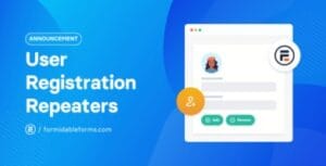 Formidable Forms – User Registration 2.1
