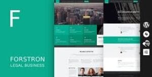 Forstron - Legal Business WordPress Theme 2.1.3