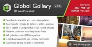Global Gallery - WordPress Responsive Gallery 9.3.1