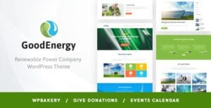 Good Energy - Ecology & Renewable Energy WordPress Theme 1.7.7