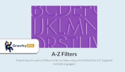 GravityView – A-Z Filters Extension 1.4.1