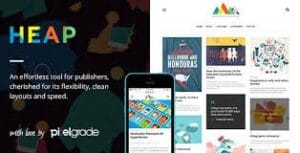 HEAP - A Snappy Responsive WordPress Blog Theme 1.10.1