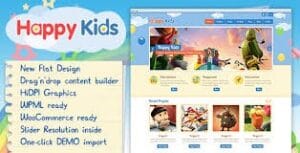 Happy Kids - Children WordPress Theme 3.5.3