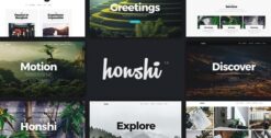 Honshi - Creative Portfolio WordPress Theme 2.6.2