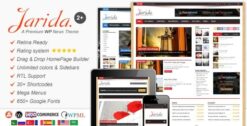 Jarida - Responsive WordPress News Theme, Magazine, Blog 2.4.8