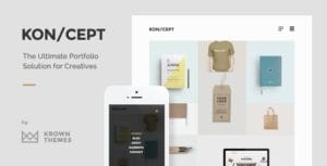 KON/CEPT – A Portfolio Theme for Creative People 1.9.1