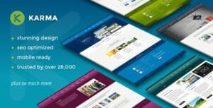 Karma – Responsive WordPress Theme 6.3.1