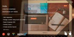 Krobs - Personal Onepage Responsive WP Theme 2.0