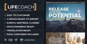 Life Coach WordPress Theme 3.0.0