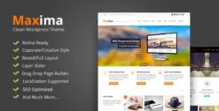 Maxima - Retina Ready WordPress Theme 1.20