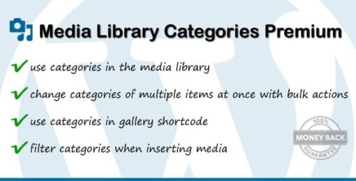 Media Library Categories Premium 2.4.2