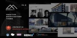 Monolit – Responsive Architecture WordPress Theme 2.1.1