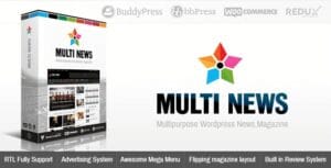 Multinews – Multi-purpose WordPress News,Magazine 2.8