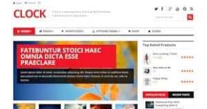 MyThemeShop Clock WordPress Theme 1.3.2