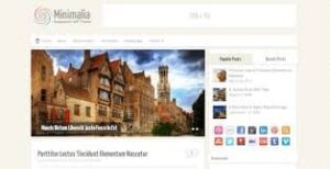 MyThemeShop Minimalia WordPress Theme 1.3.1