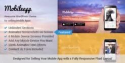 MyThemeShop Mobileapp WordPress Theme 1.1.6