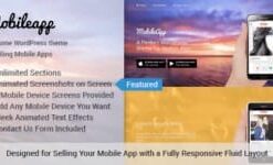 MyThemeShop Mobileapp WordPress Theme 1.1.6