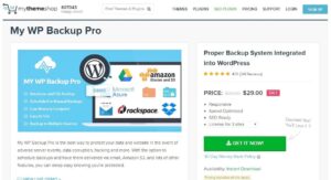 MyThemeShop My WP Backup Pro 1.3.13