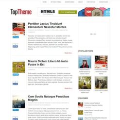 MyThemeShop Top WordPress Theme 1.2.1