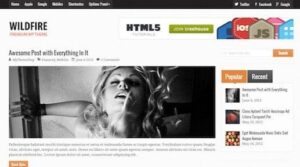 MyThemeShop Wildfire WordPress Theme 1.1.2