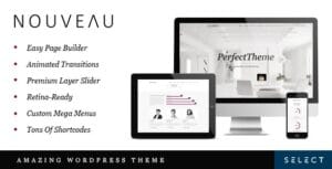 Nouveau - Multipurpose WordPress Theme 4.4