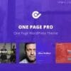 One Page Pro Multipurpose WordPress
