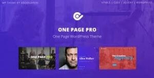 One Page Pro - Multipurpose WordPress 1.2.2