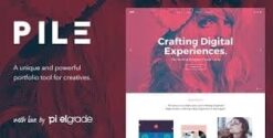 PILE - An Uncoventional WordPress Portfolio Theme 2.5.1