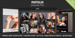 Photolux – Photography Portfolio WordPress Theme 2.3.9