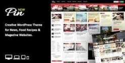 Pin = Pinterest Style / Personal Masonry Blog / Front-end Submission 6.9