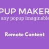 Popup Maker – Remote Content
